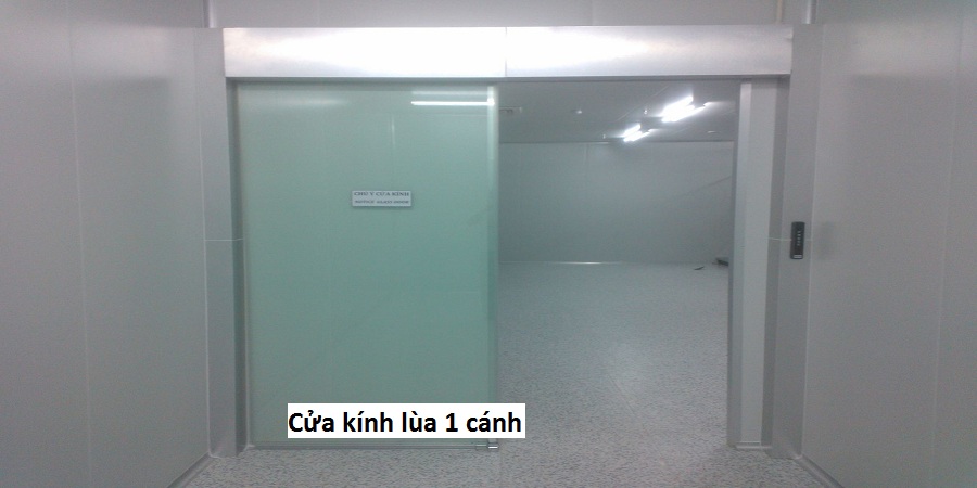 Cửa kính lùa 1 cánh
