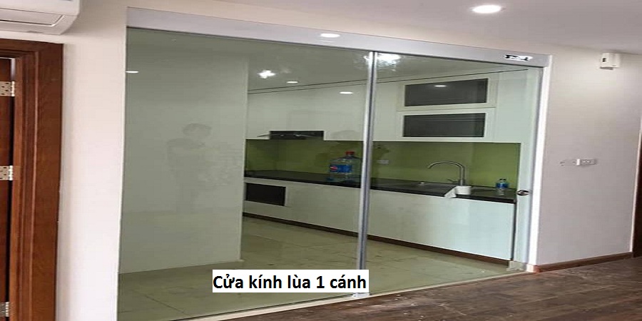 Cửa kính lùa 1 cánh