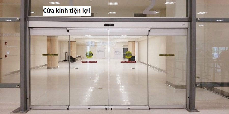 Cửa kính tiện lợi